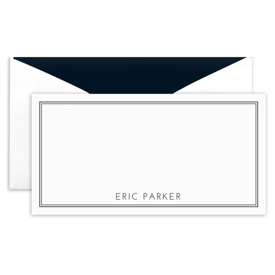 Double Frame Monarch Cards